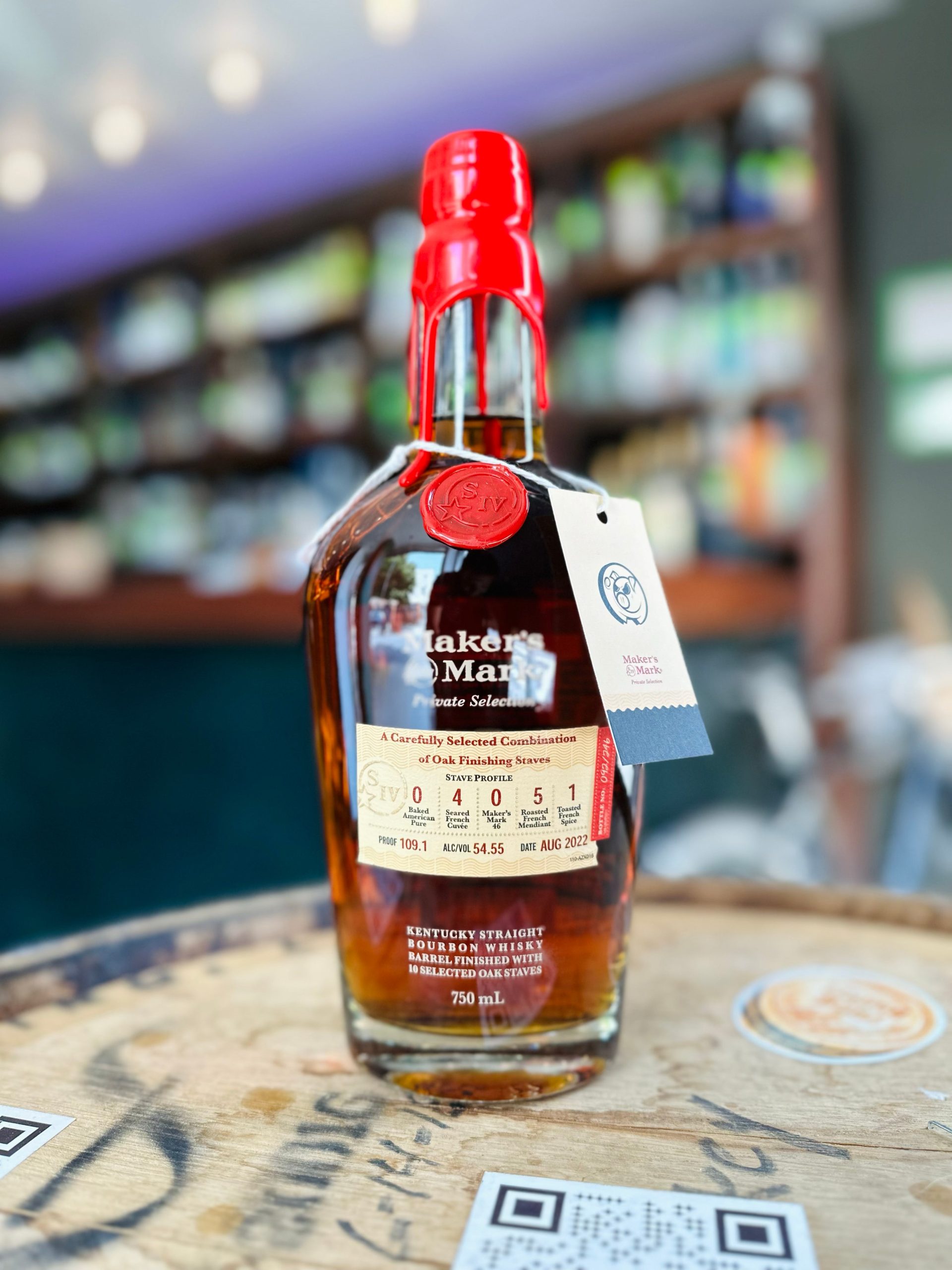 Buy the latest Maker's Mark ”Broken Glass: Extra Wish” Private Select  Single Barrel Kentucky Straight Bourbon Whiskey The Prime Barrel Pick supply